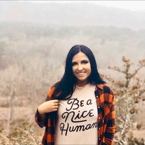 Be a nice human tee